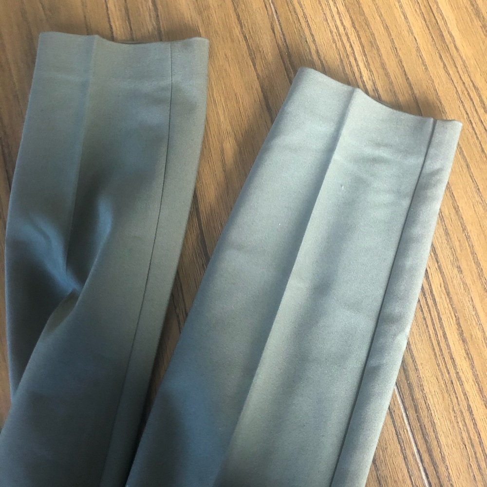 Express Columnist ankle hunter green dress pants - Picture 5 of 8